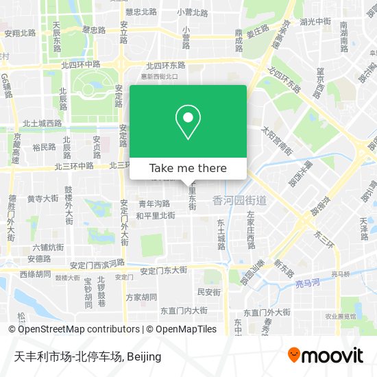 天丰利市场-北停车场 map