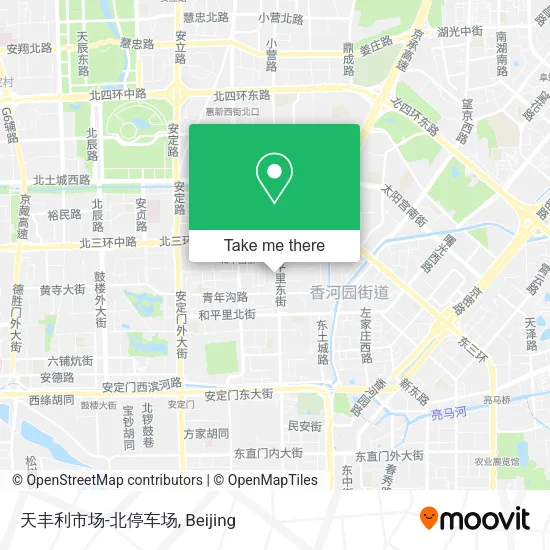 天丰利市场-北停车场 map