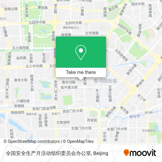 全国安全生产月活动组织委员会办公室 map