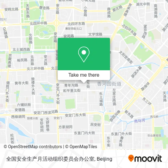 全国安全生产月活动组织委员会办公室 map