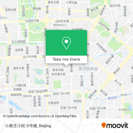 小黄庄小区-3号楼 map