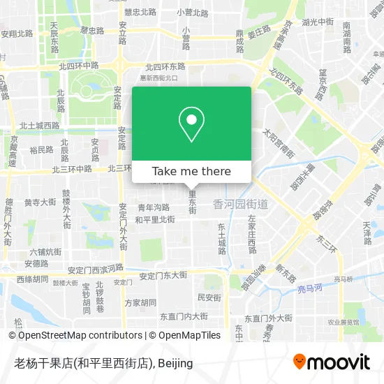 老杨干果店(和平里西街店) map