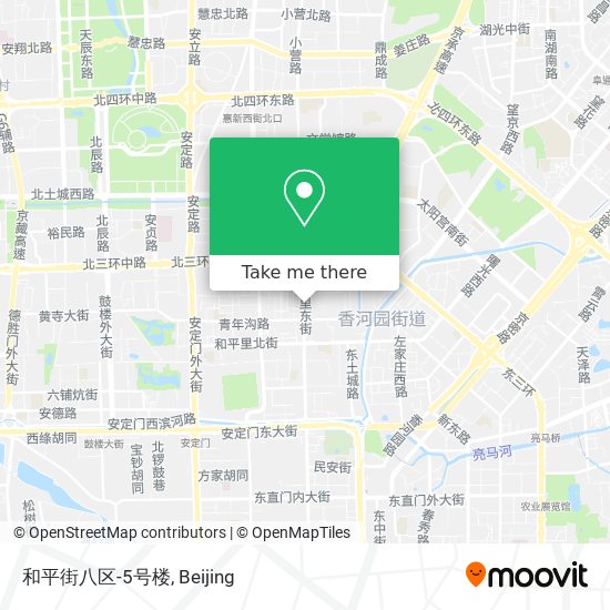 和平街八区-5号楼 map