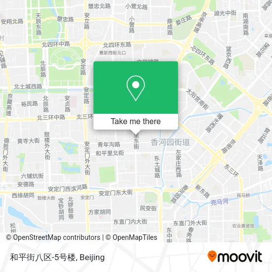 和平街八区-5号楼 map