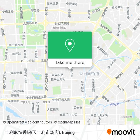 丰利麻辣香锅(天丰利市场店) map