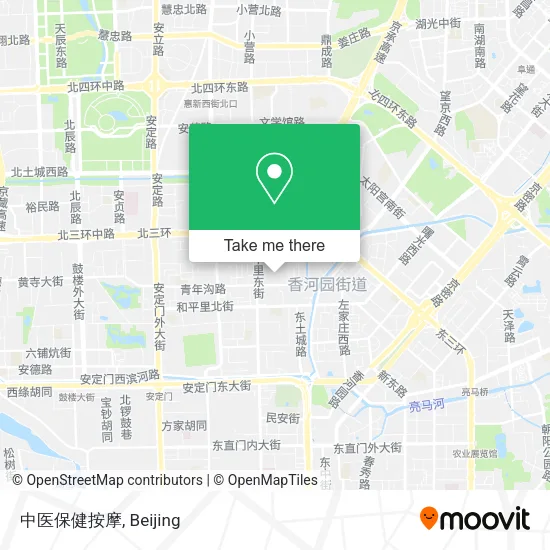 中医保健按摩 map