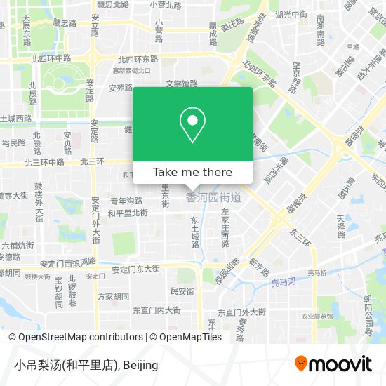 小吊梨汤(和平里店) map