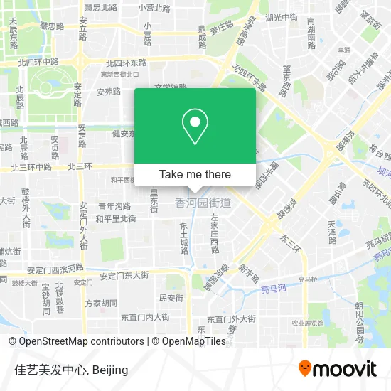 佳艺美发中心 map