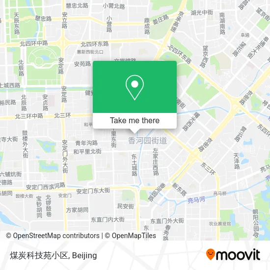 煤炭科技苑小区 map
