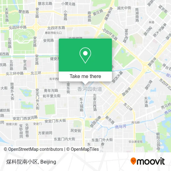 煤科院南小区 map