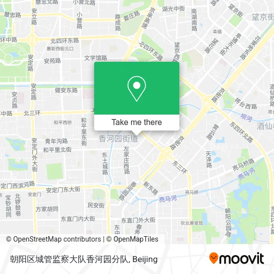 朝阳区城管监察大队香河园分队 map
