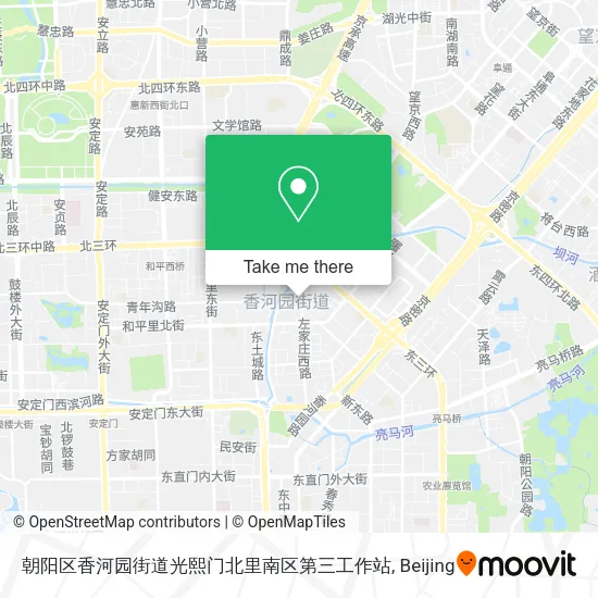 朝阳区香河园街道光熙门北里南区第三工作站 map