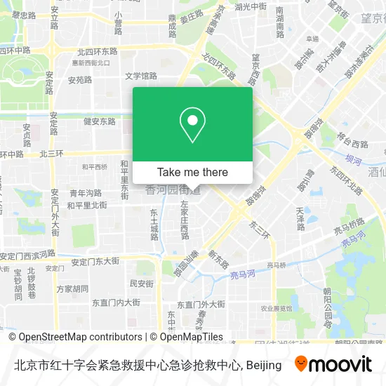 北京市红十字会紧急救援中心急诊抢救中心 map