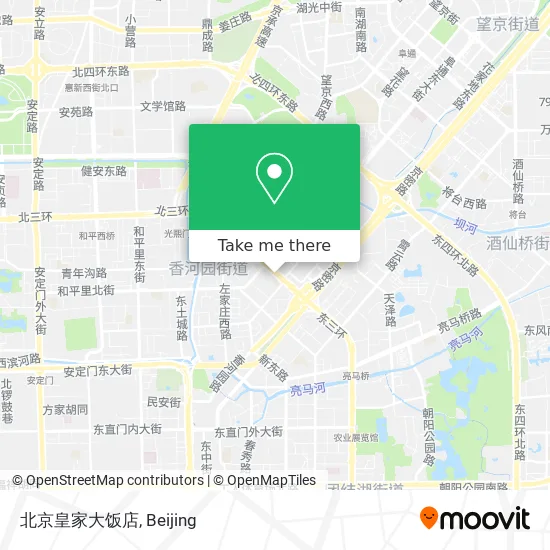 北京皇家大饭店 map