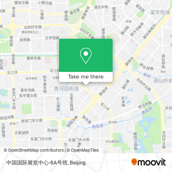 中国国际展览中心-8A号馆 map