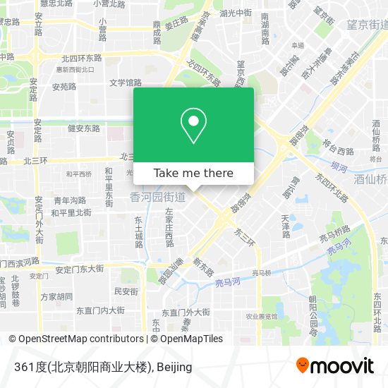 361度(北京朝阳商业大楼) map