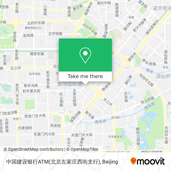 中国建设银行ATM(北京左家庄西街支行) map