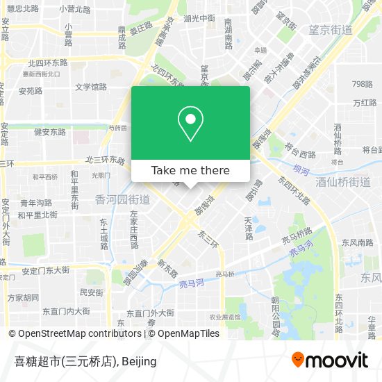 喜糖超市(三元桥店) map