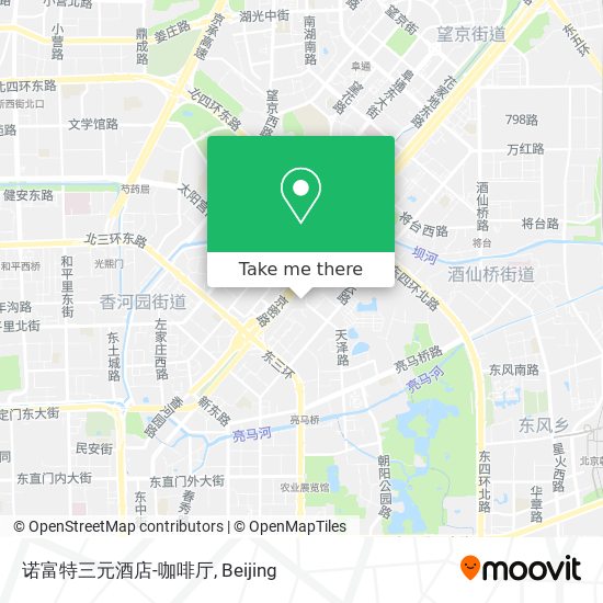 诺富特三元酒店-咖啡厅 map