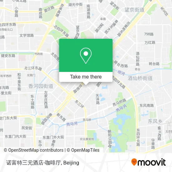 诺富特三元酒店-咖啡厅 map