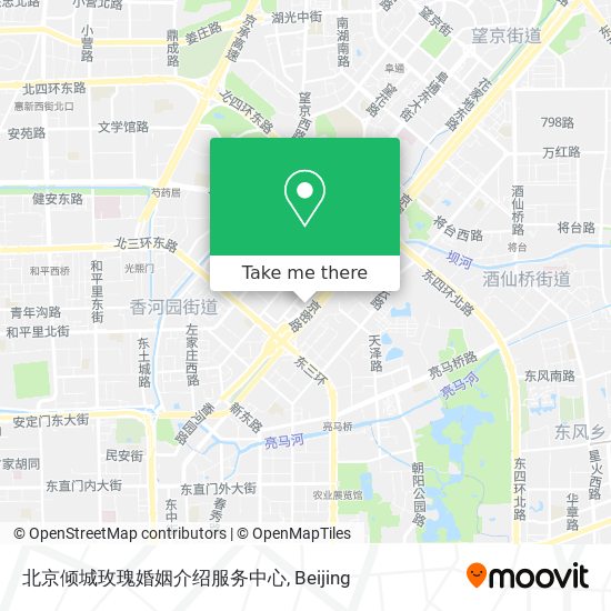 北京倾城玫瑰婚姻介绍服务中心 map