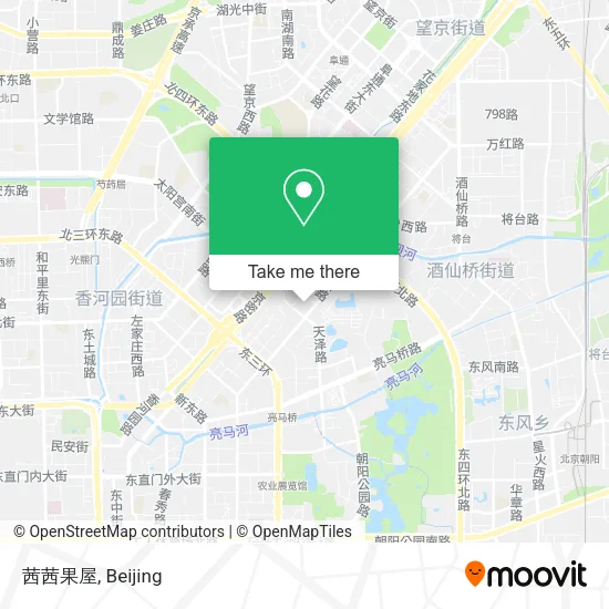 茜茜果屋 map