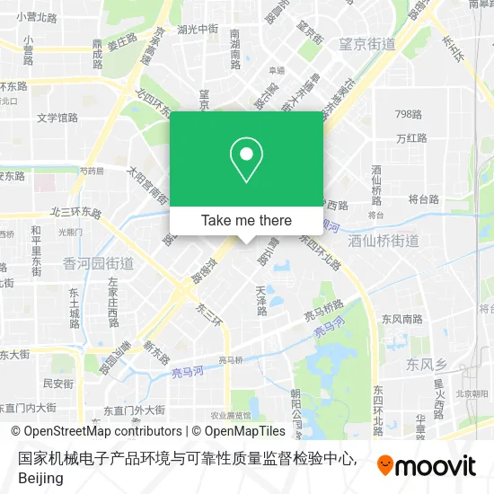 国家机械电子产品环境与可靠性质量监督检验中心 map