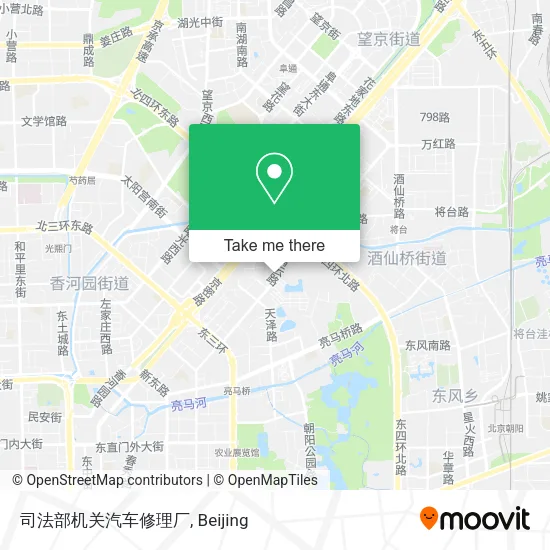 司法部机关汽车修理厂 map