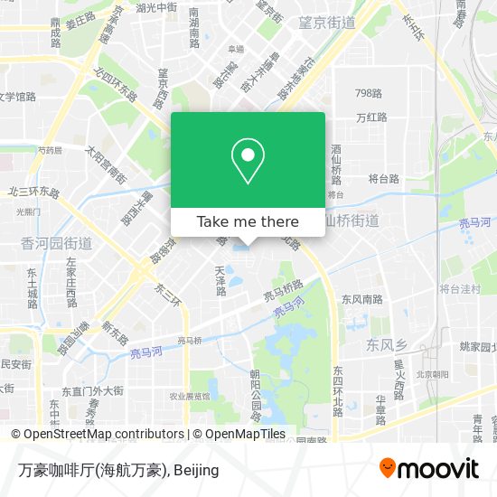 万豪咖啡厅(海航万豪) map