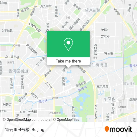 霄云里-4号楼 map