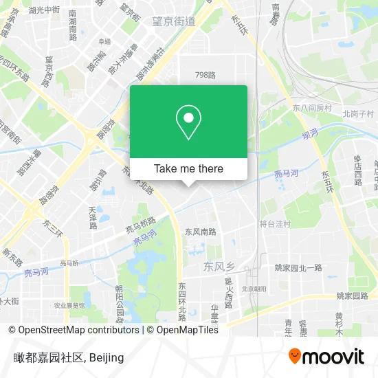 瞰都嘉园社区 map