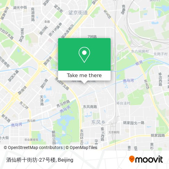 酒仙桥十街坊-27号楼 map