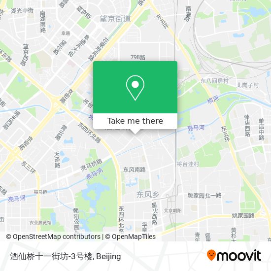 酒仙桥十一街坊-3号楼 map