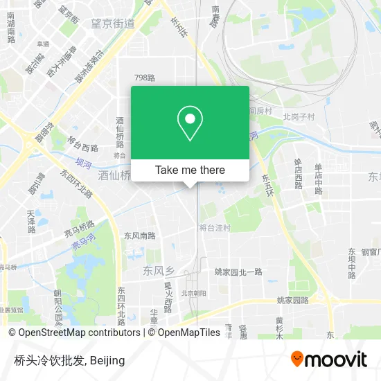桥头冷饮批发 map