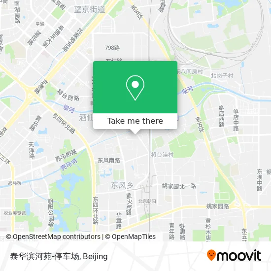 泰华滨河苑-停车场 map