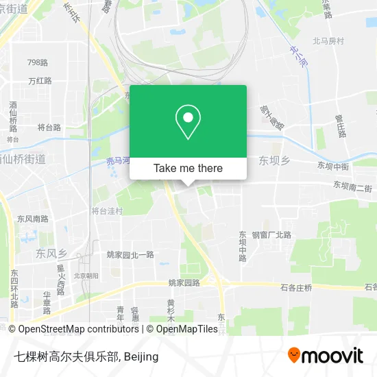 七棵树高尔夫俱乐部 map