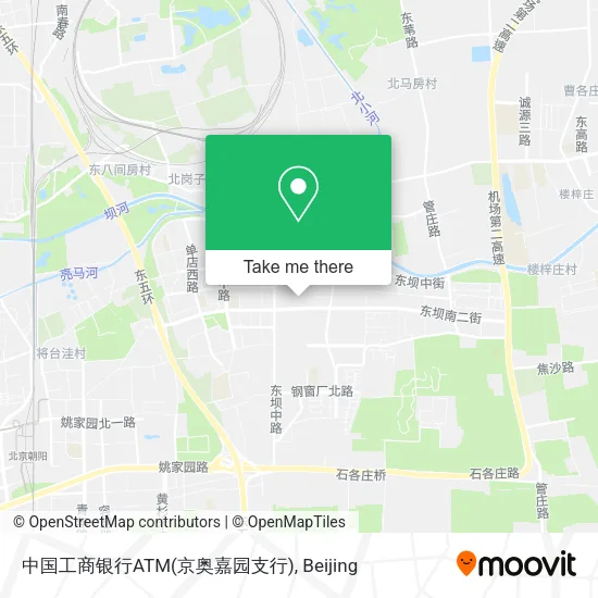 中国工商银行ATM(京奥嘉园支行) map