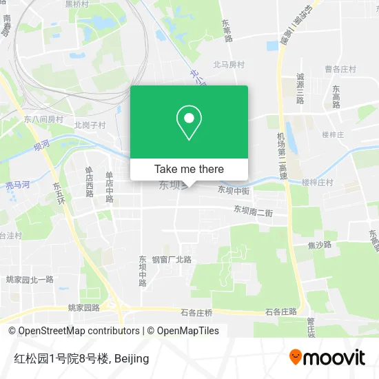 红松园1号院8号楼 map