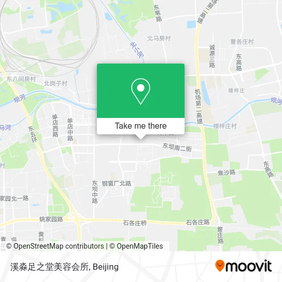溪淼足之堂美容会所 map