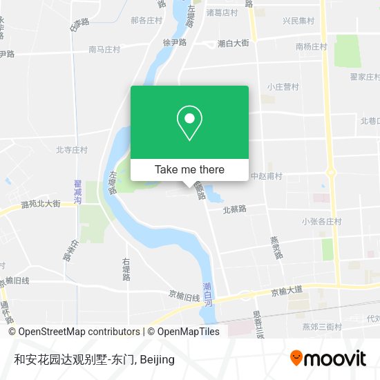 和安花园达观别墅-东门 map