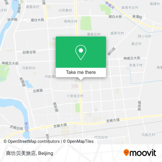 廊坊贝美旅店 map
