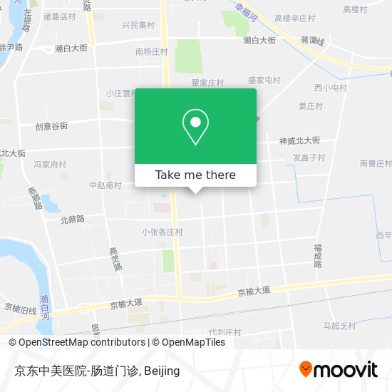 京东中美医院-肠道门诊 map
