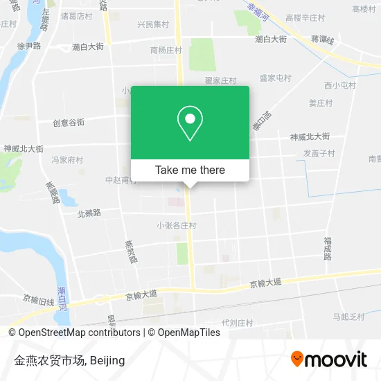 金燕农贸市场 map