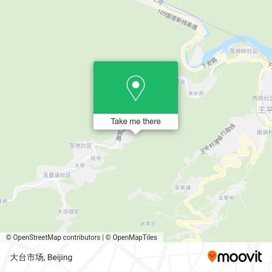 大台市场 map