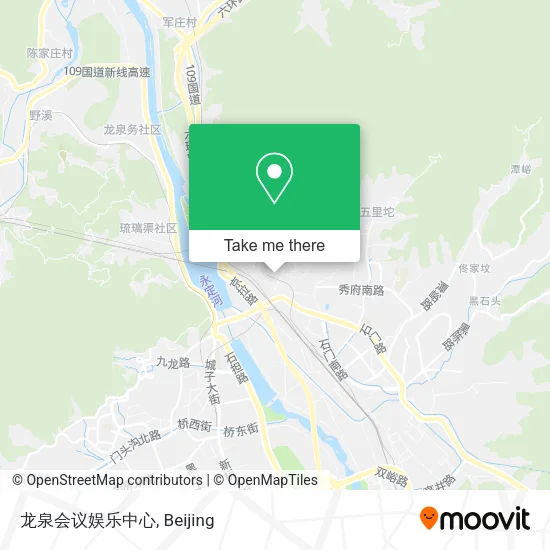 龙泉会议娱乐中心 map