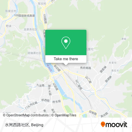 水闸西路社区 map
