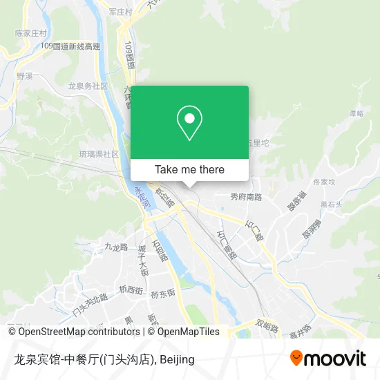 龙泉宾馆-中餐厅(门头沟店) map