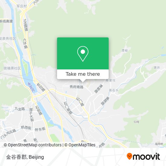 金谷香郡 map