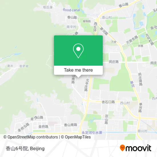 香山6号院 map
