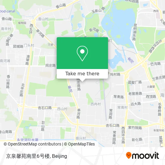 京泉馨苑南里6号楼 map